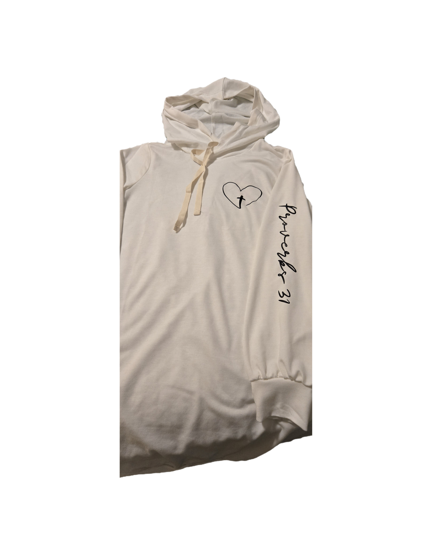 Faithful & Fearless Hoodie Dress