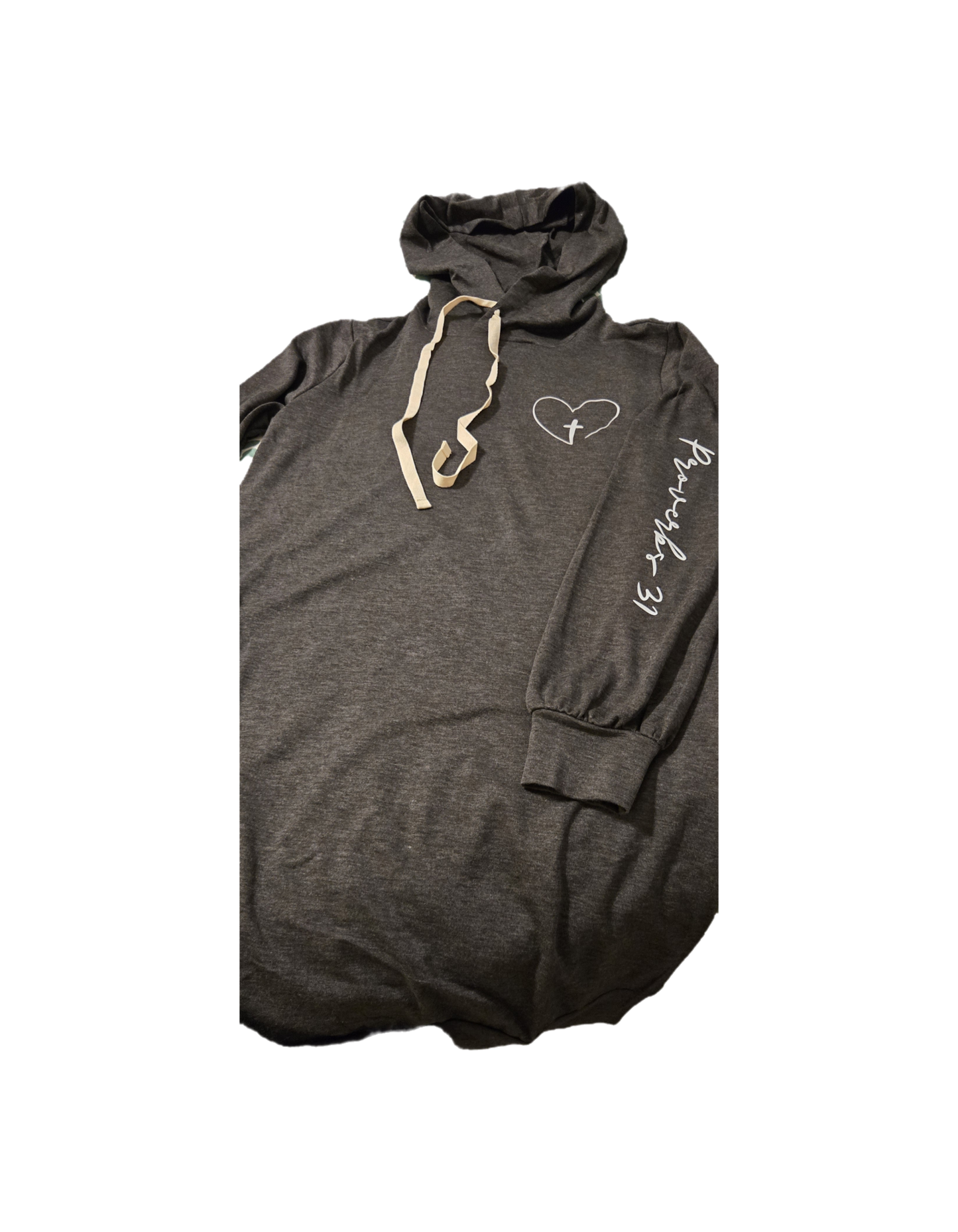 Faithful & Fearless Hoodie Dress